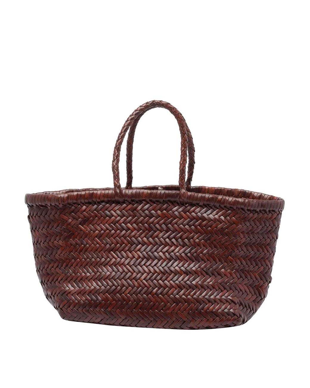 Dragon Diffusion Brown Mini Triple Jump Handbag