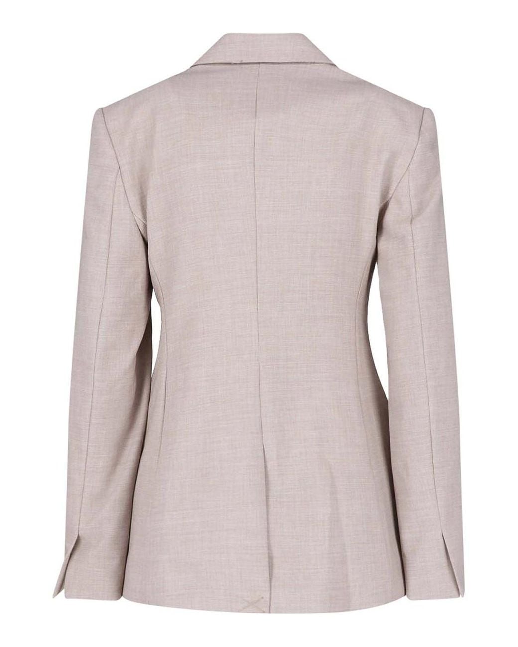 Calvin Klein Pink Single-Breasted Blazer