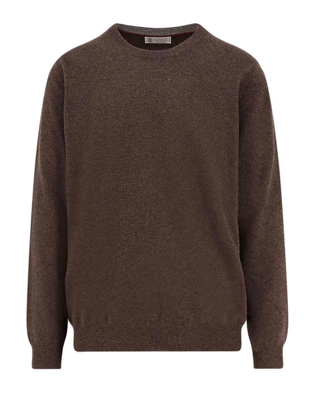 Brunello Cucinelli Brown Cashmere Shirt for men