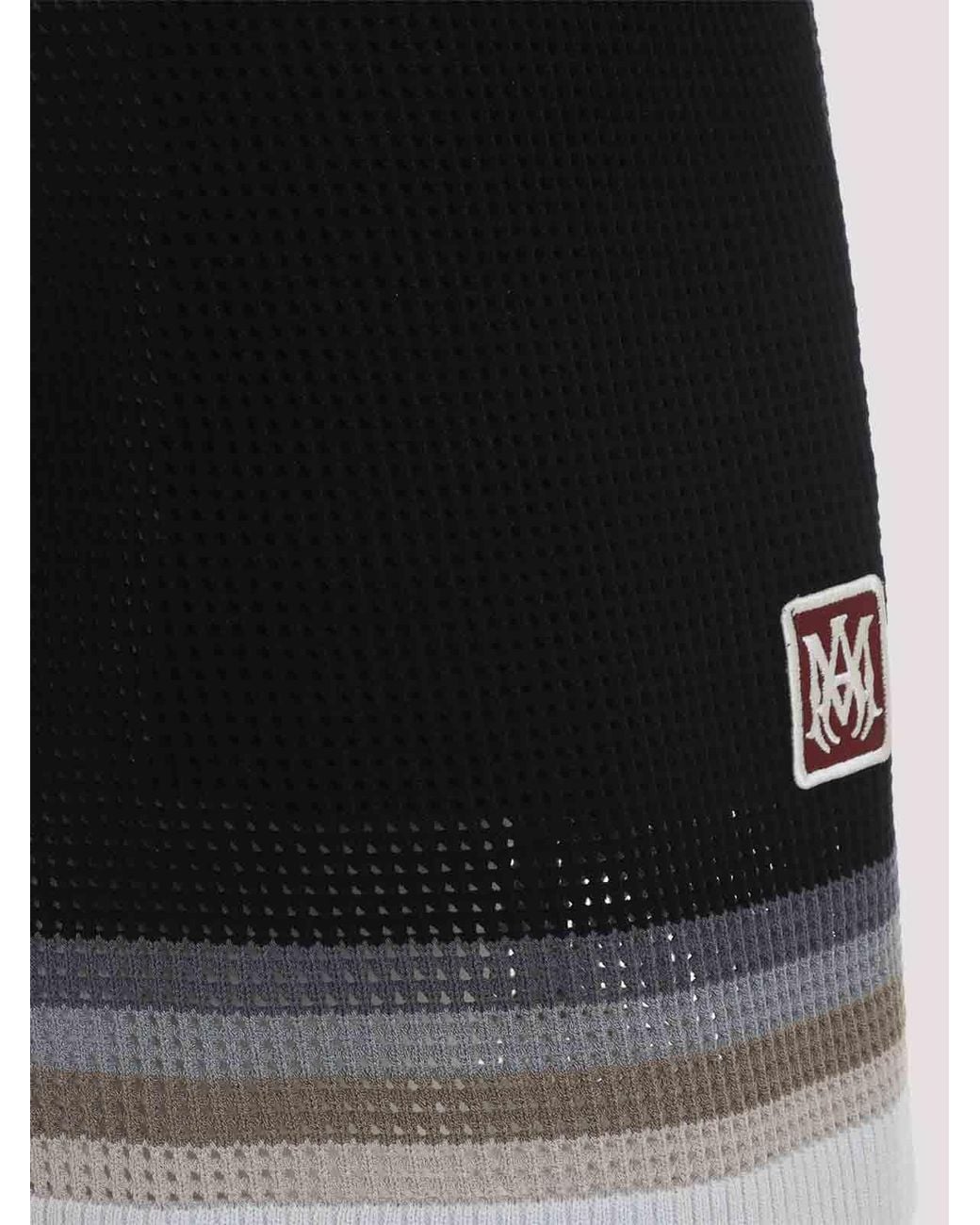 Amiri Black Ma Sport Shorts for men