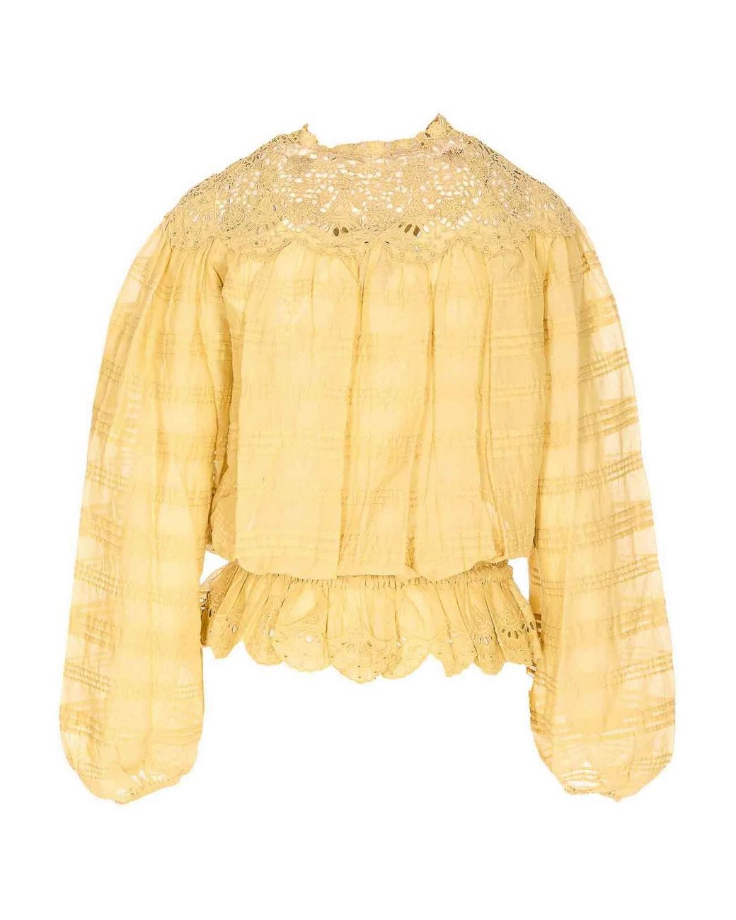 Isabel Marant Yellow Polly Shirt