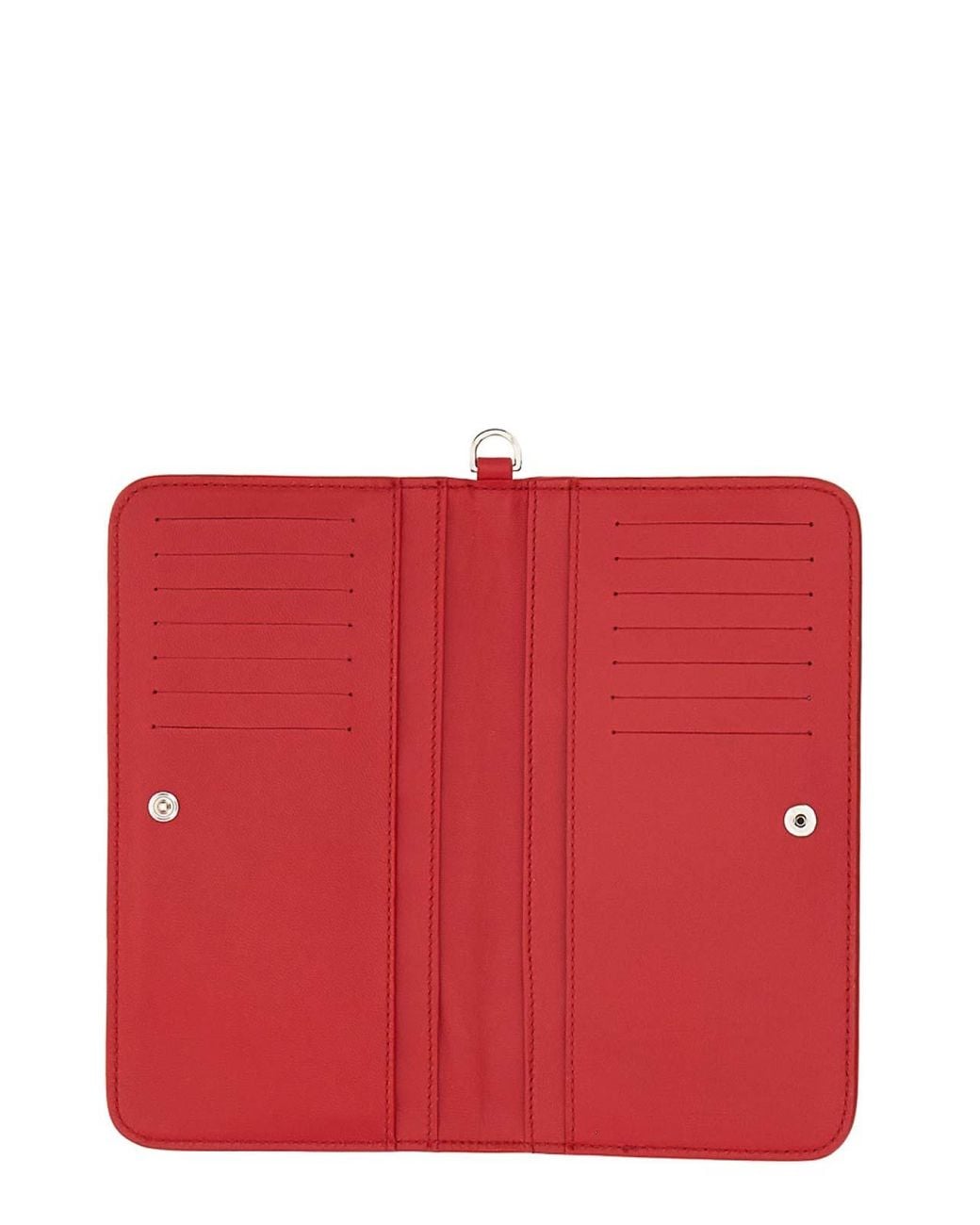 N°21 Red Wallet With Logo
