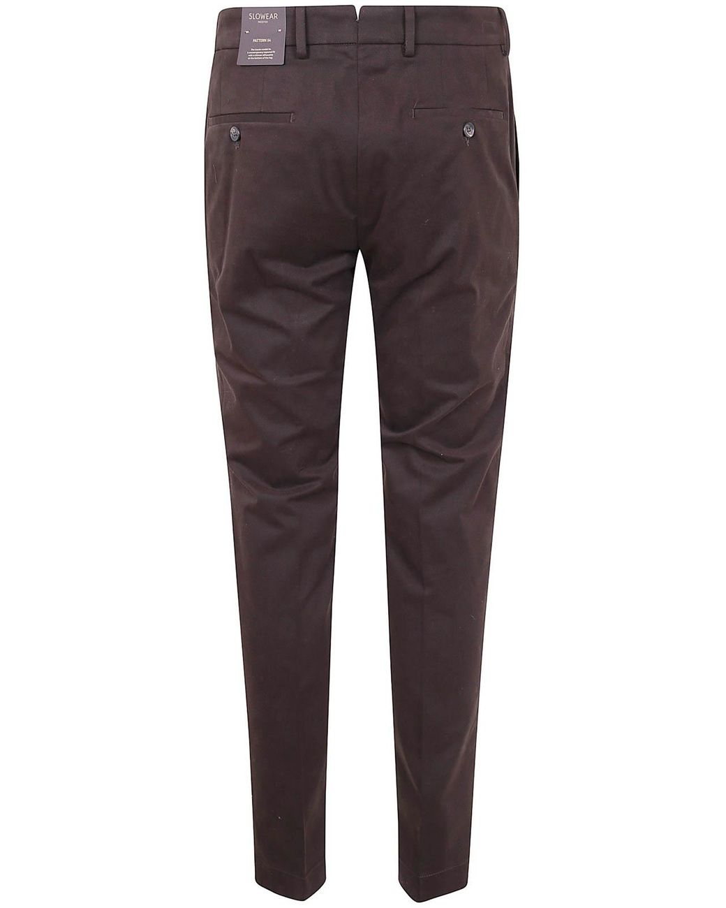 Incotex Purple Chino Slim Fit Trousers for men