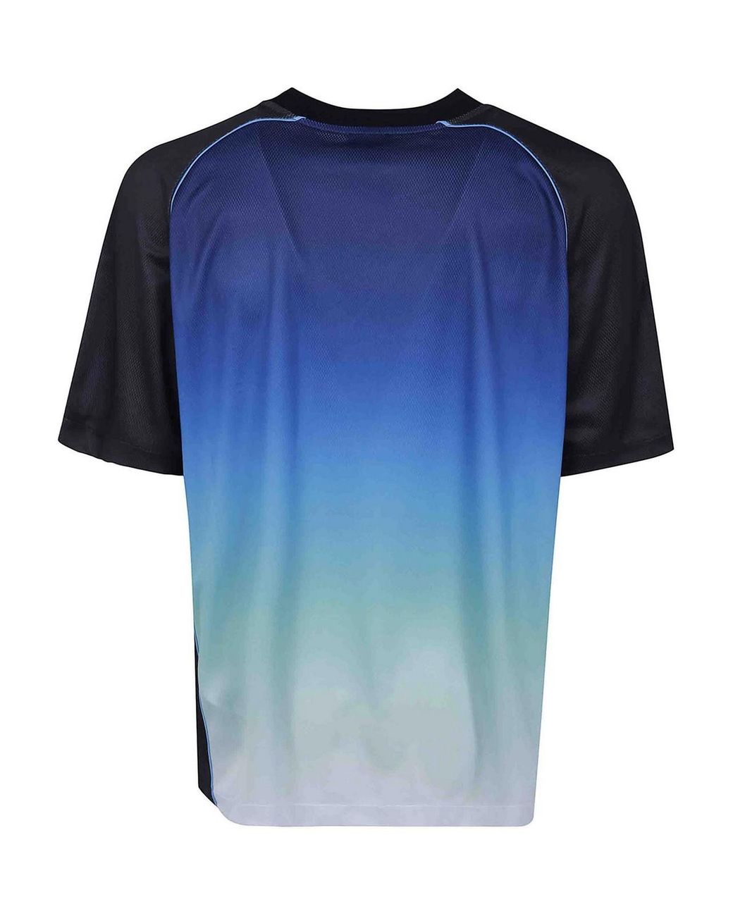 Casablanca Blue Short Sleeve Football Top for men
