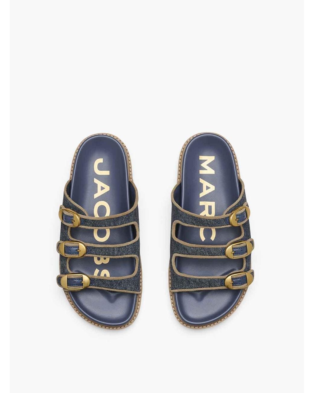 Marc Jacobs Blue The Lug Sole Slide