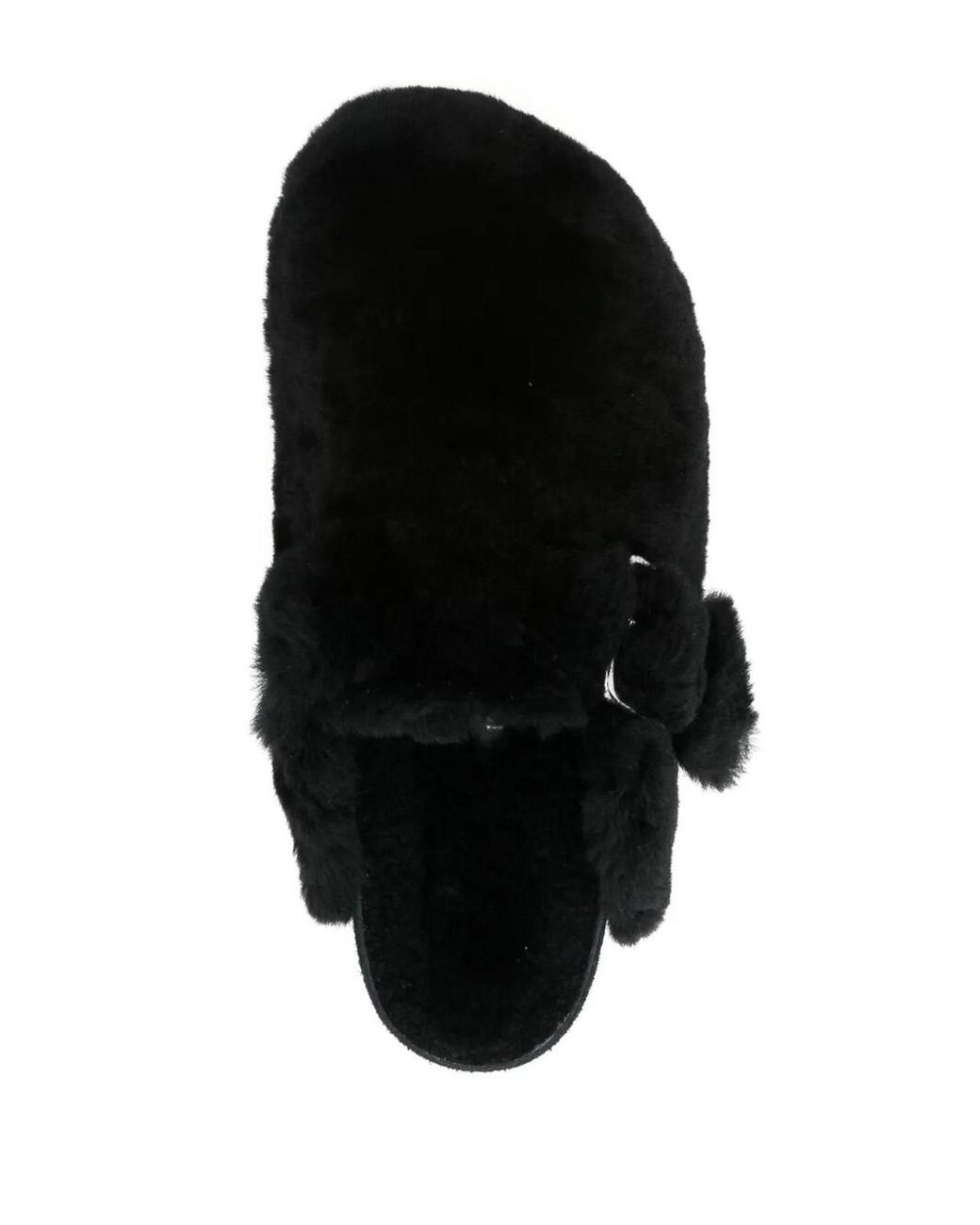 Birkenstock Black Boston Sk1 1774 Shearling Laf