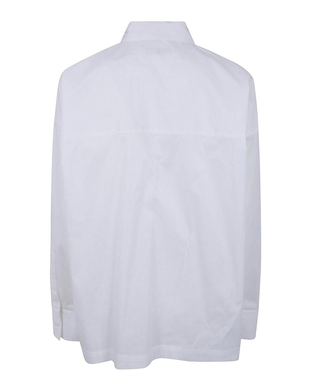DARKPARK White Paola Wrapped Shirt