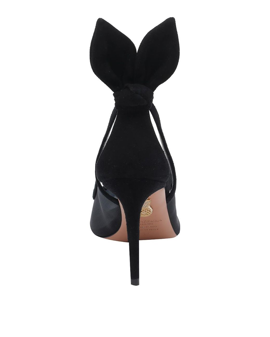 Aquazzura Black Bow Tie Pumps