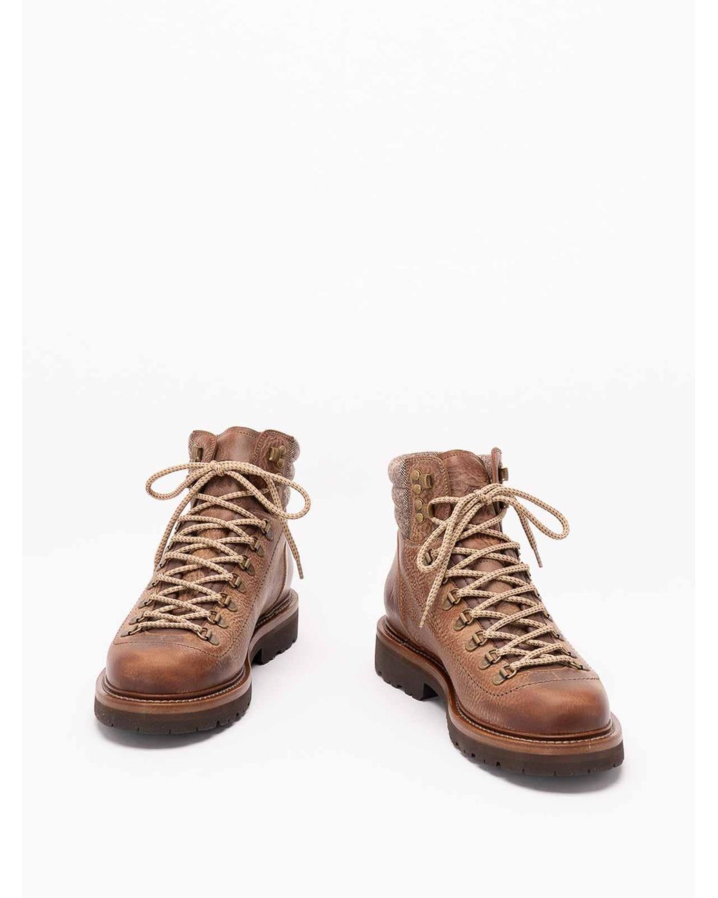 Brunello Cucinelli Brown Boots for men