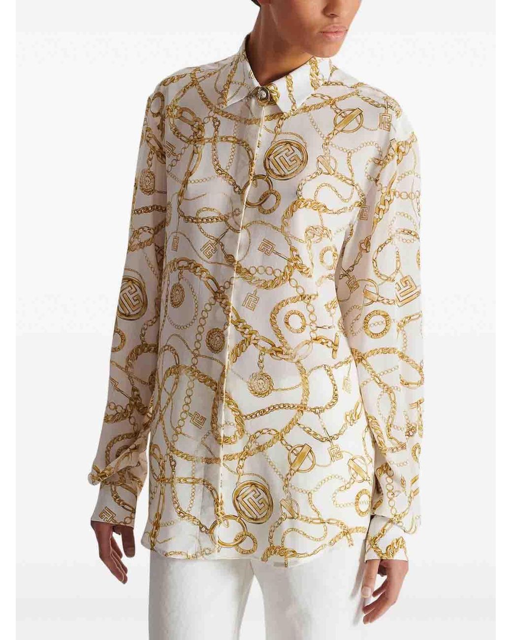 Balmain Natural Shirts