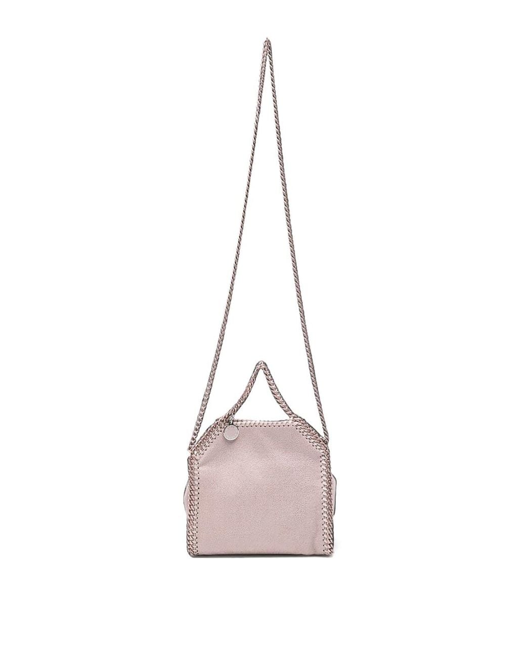 Stella McCartney Pink Falabella Tiny Crossbody Bag