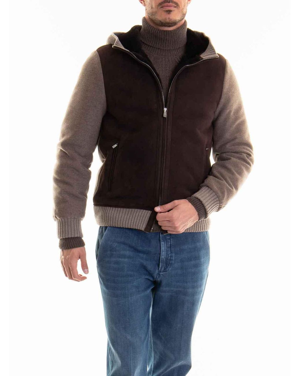 Corneliani Brown Jacket for men