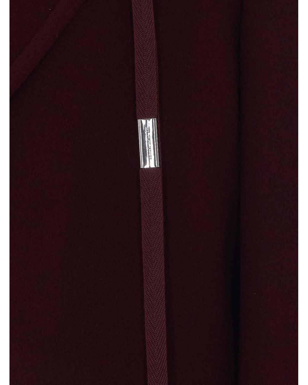 Ann Demeulemeester Purple Aldina Coat
