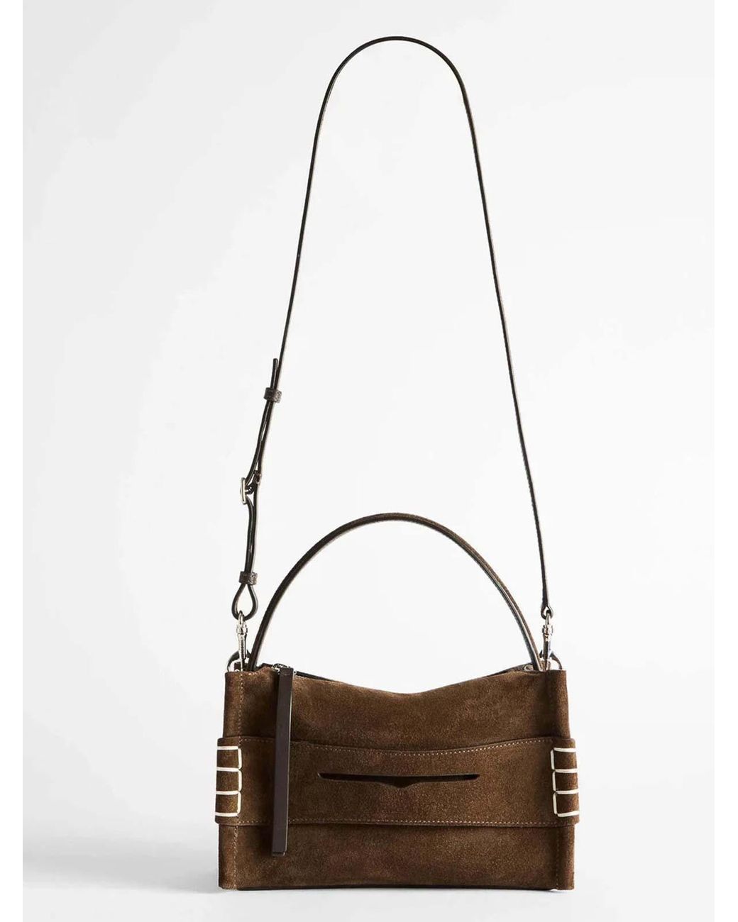 J.W. Anderson Brown Loafer Bag