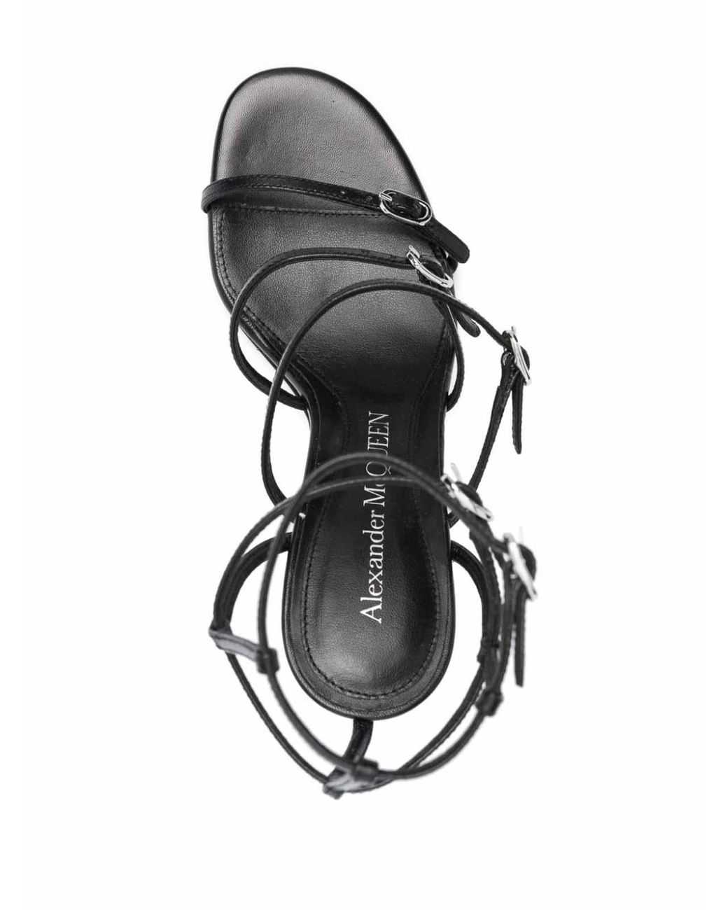 McQueen Black Sandals