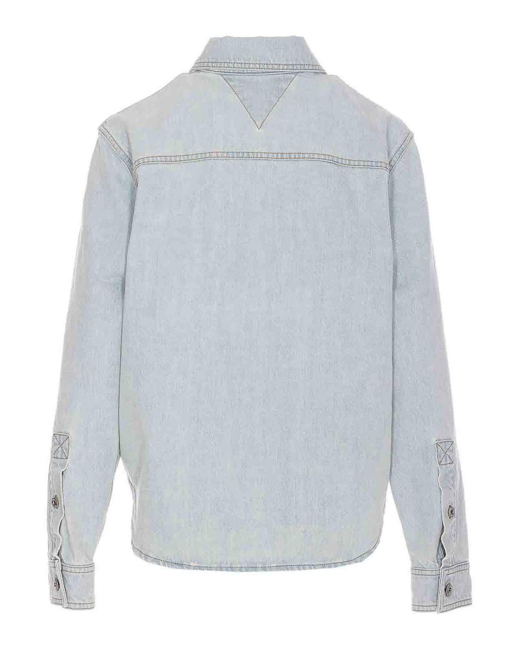 Bottega Veneta Blue Denim Shirt