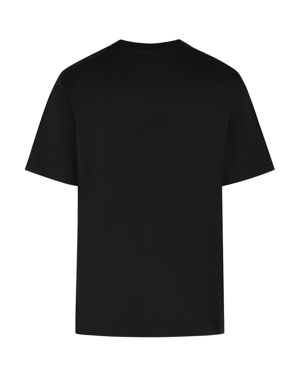 Casablanca Black Tennis Club Triangle' Cotton T-Shirt for men
