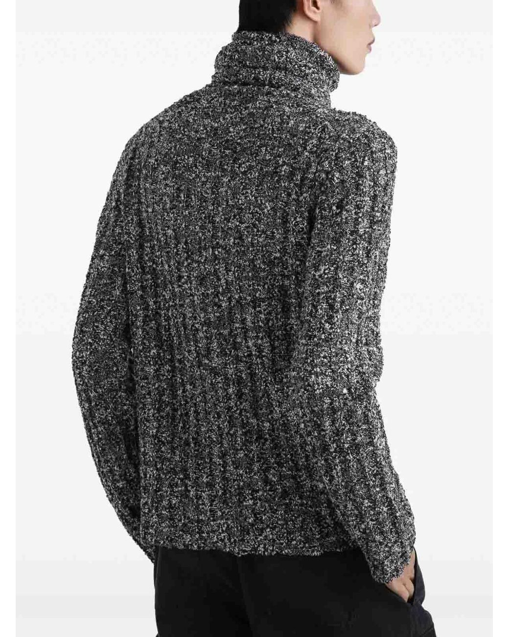 Dolce & Gabbana Gray Dolce & Gabbana Knitwear for men