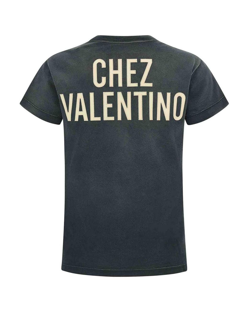 Valentino Garavani Black Panther Lady Cotton T-Shirt