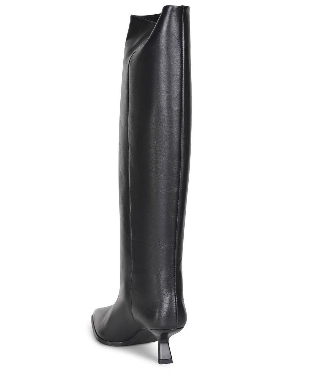 Poeve Gray Boots Made Of Leather