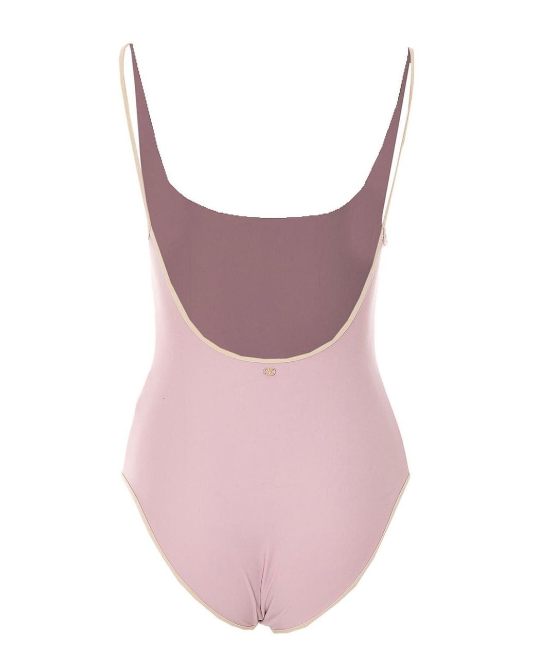 Valentino Garavani Pink Panther Lady Patterned One Piece Swimsuit