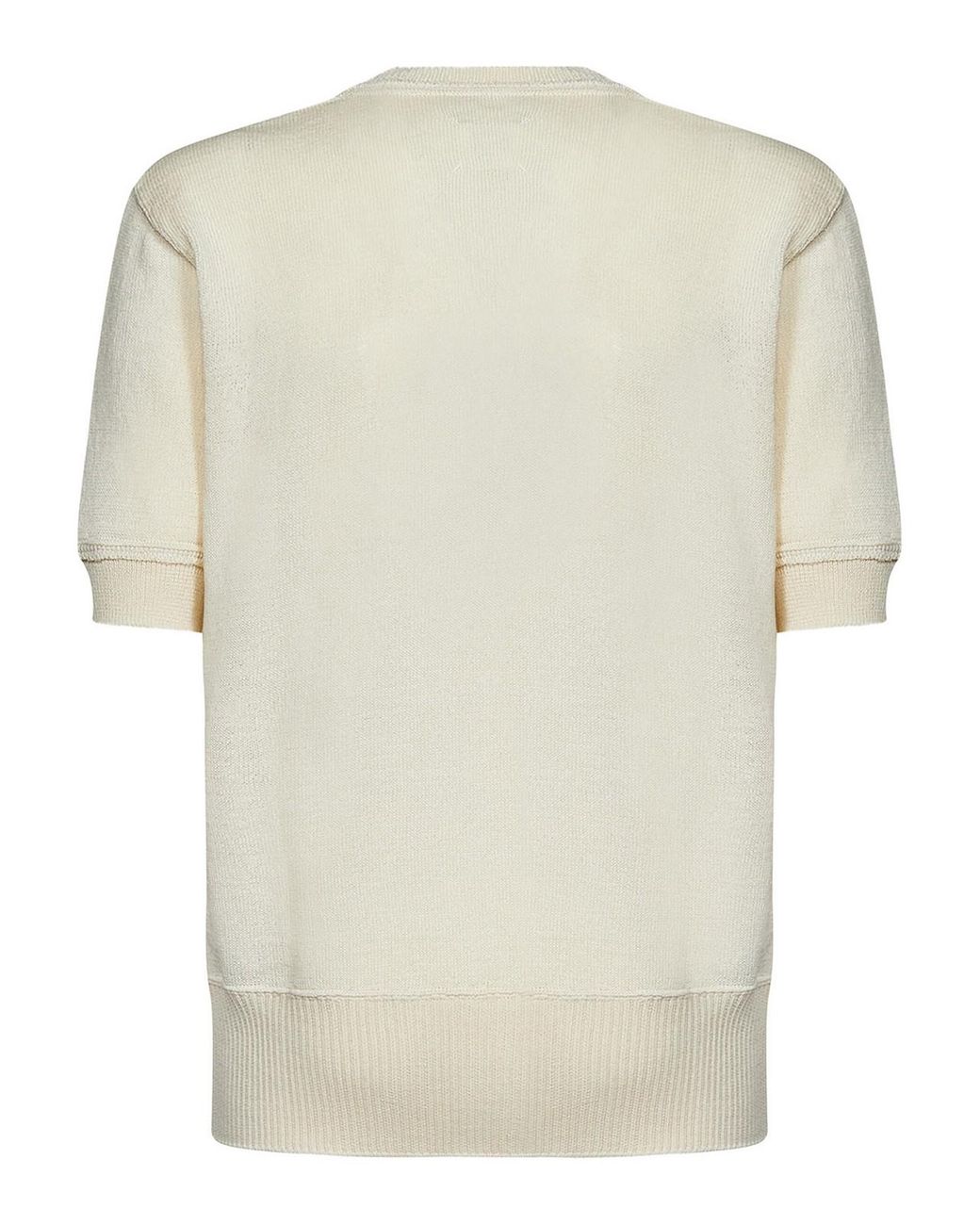 Maison Margiela White Crew Neck for men