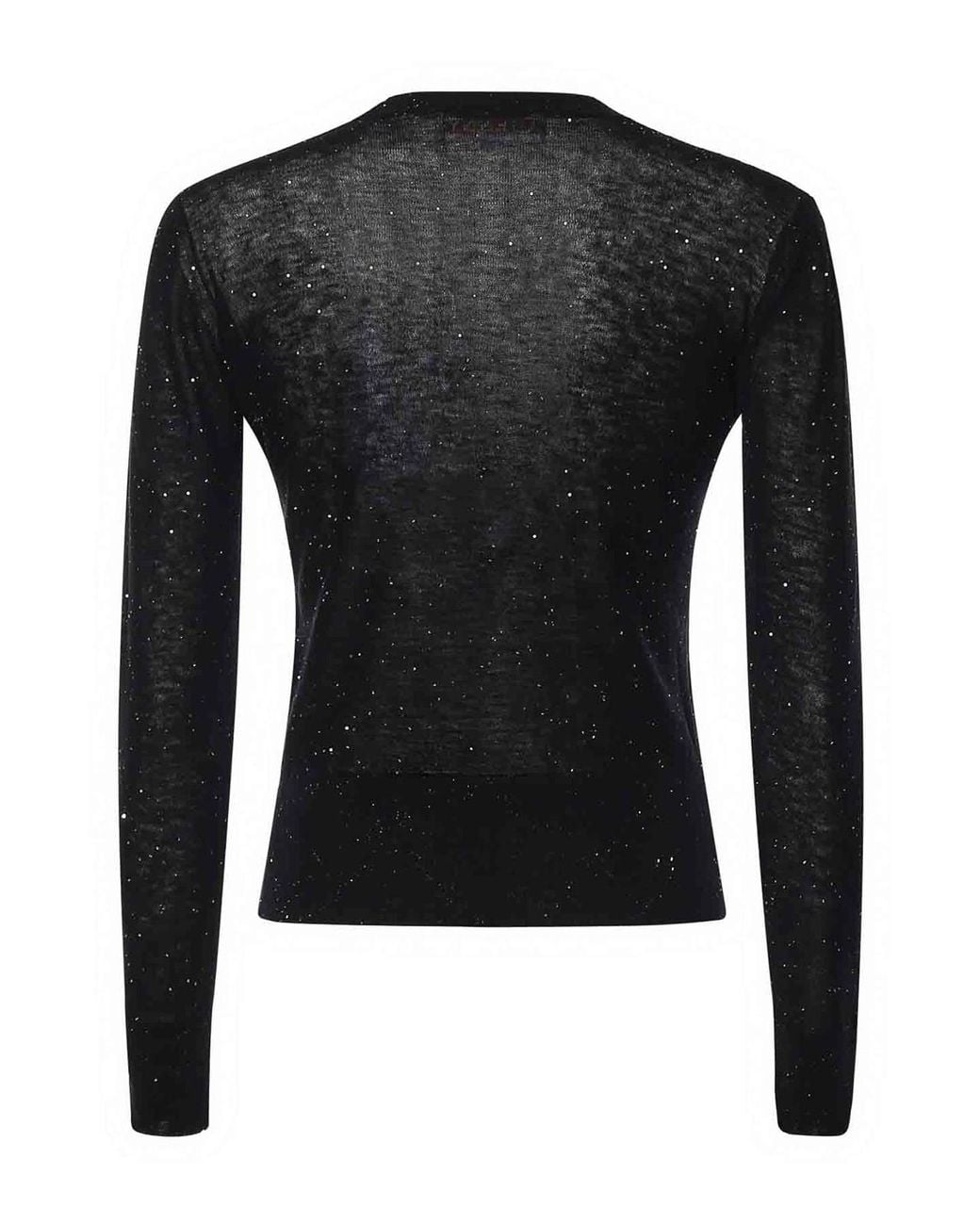 Genny Black Wool Sweater
