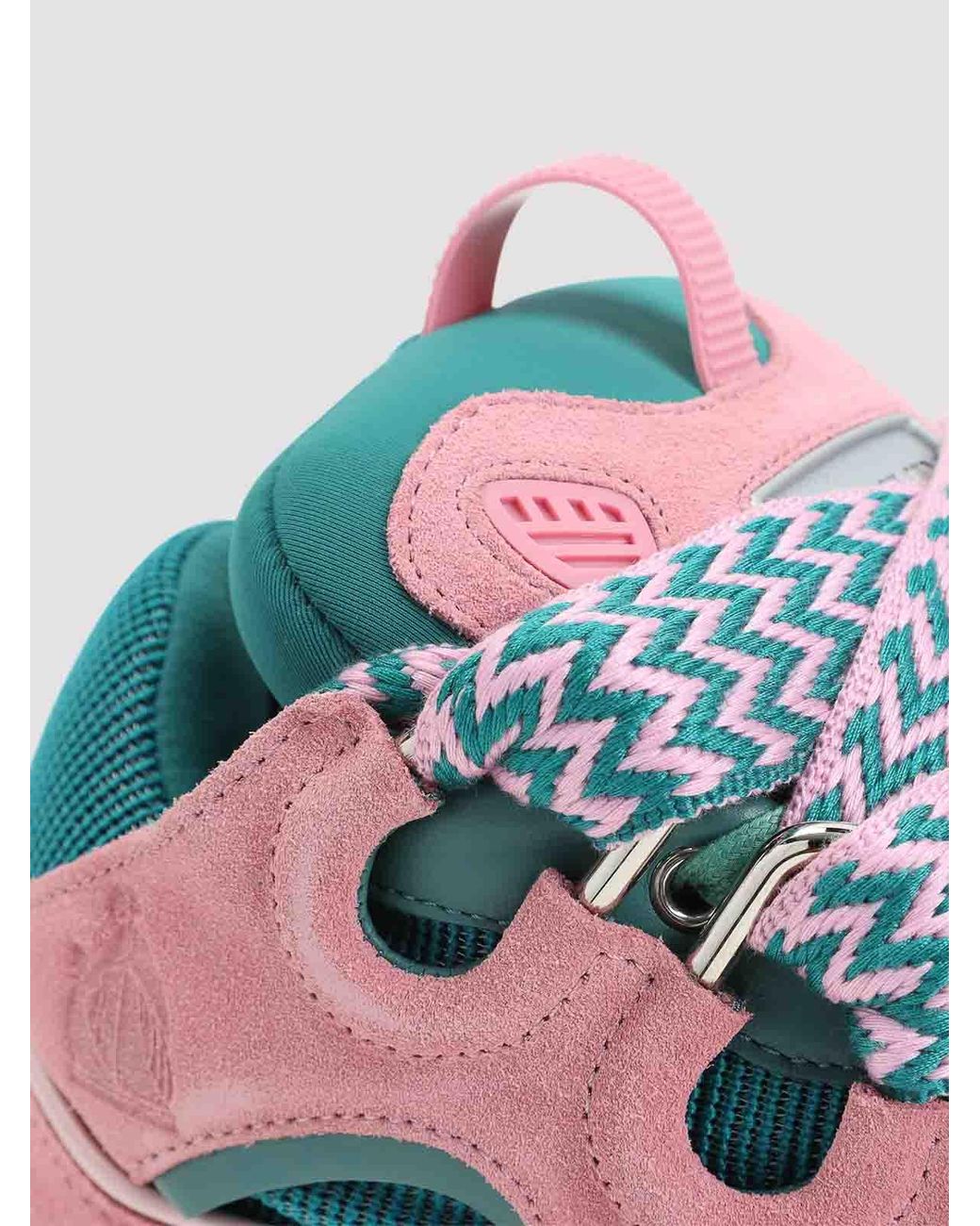 Lanvin Pink Curb Sneakers