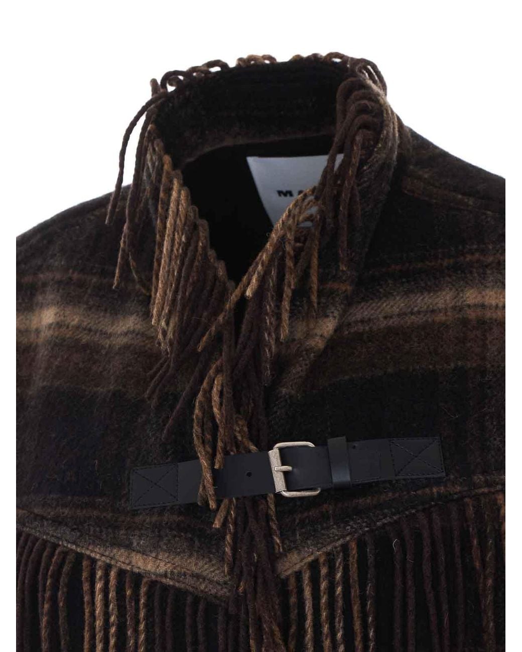 Isabel Marant Black And Khaki Ginesa Vest