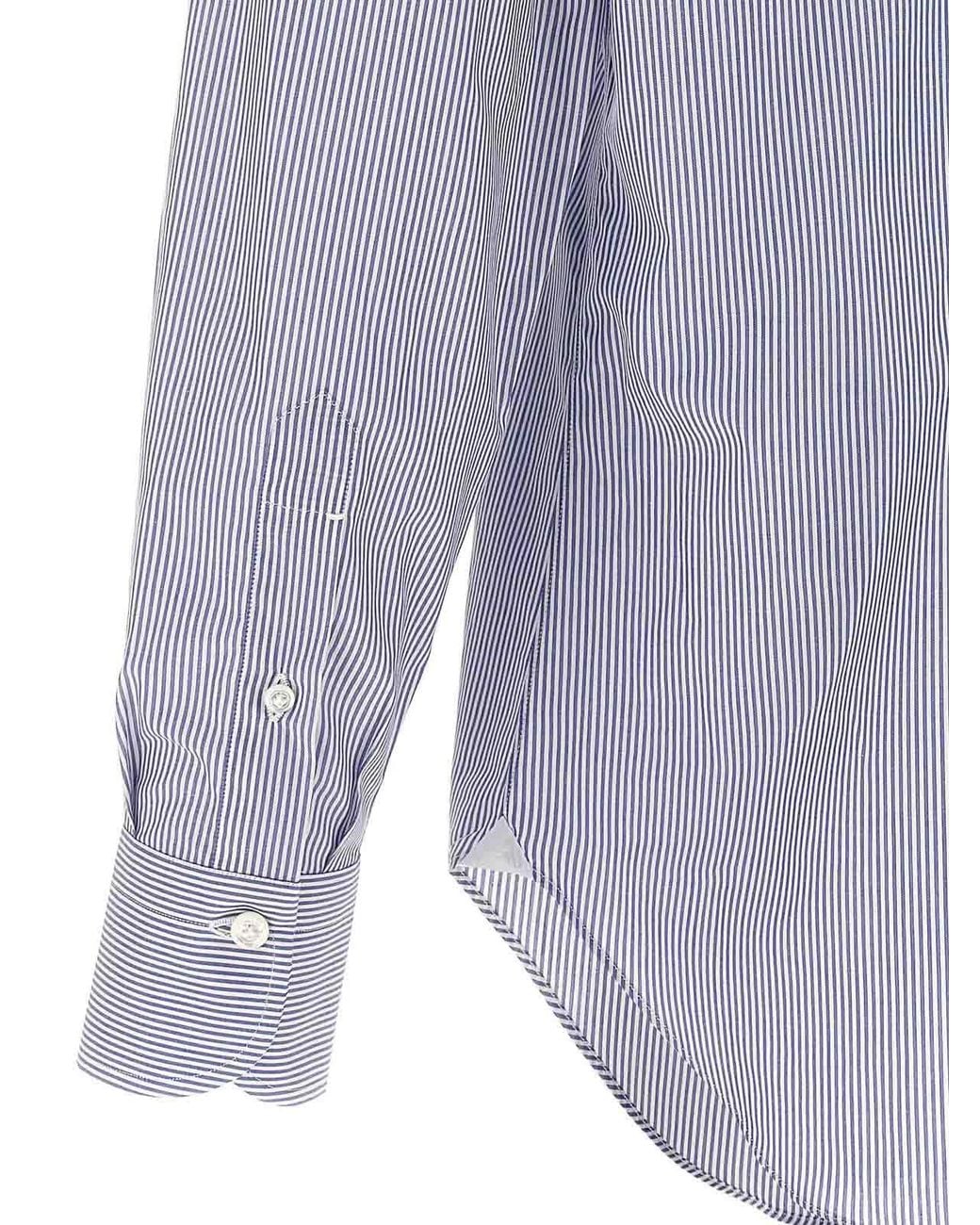 Finamore 1925 Blue Napoli Shirt for men