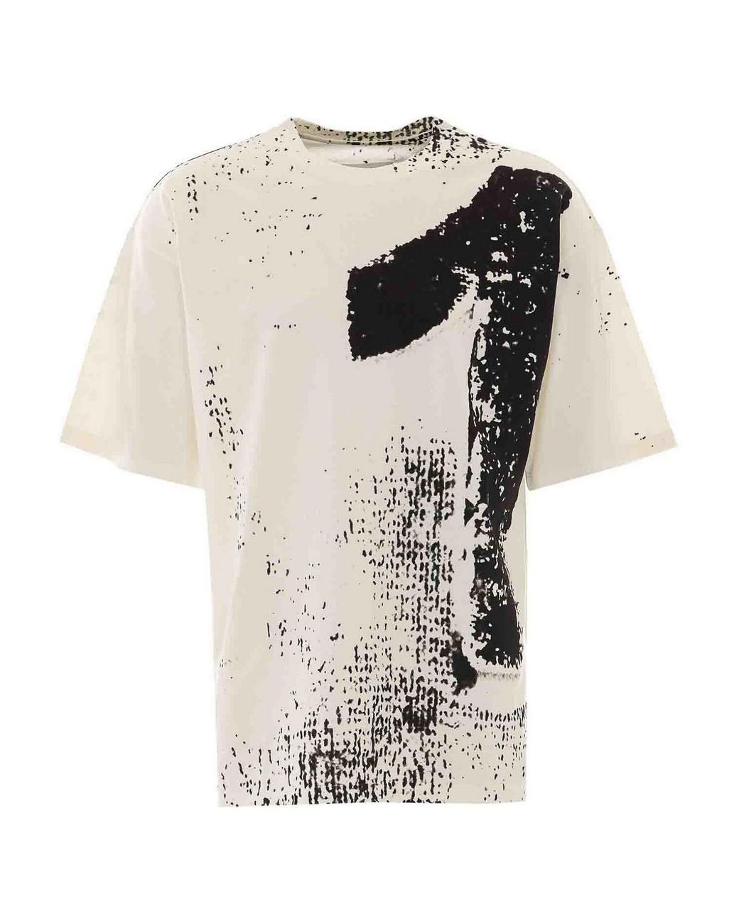 Maison Margiela White 10 Print T-Shirt for men