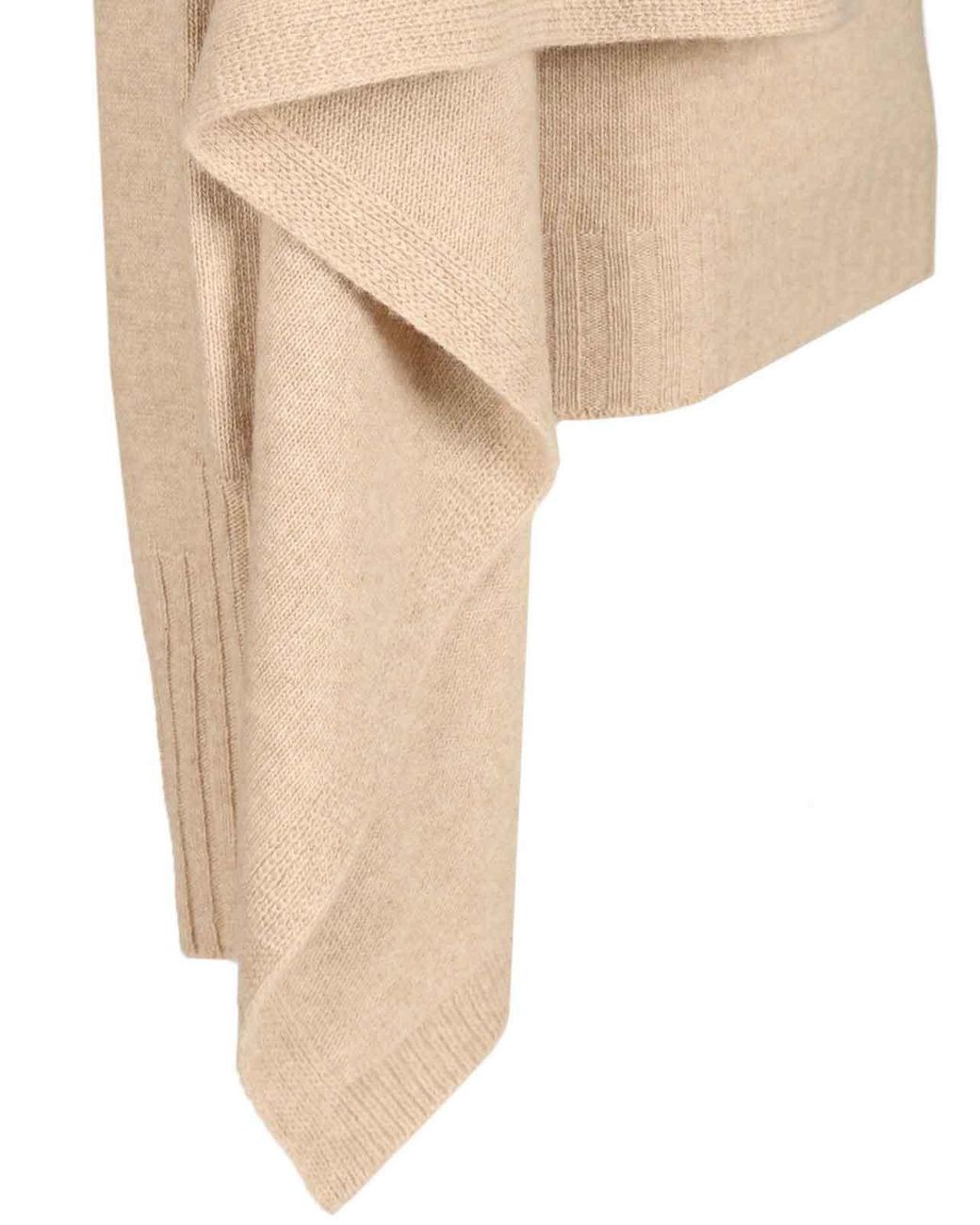 The Attico Natural Sweater With Draped Details