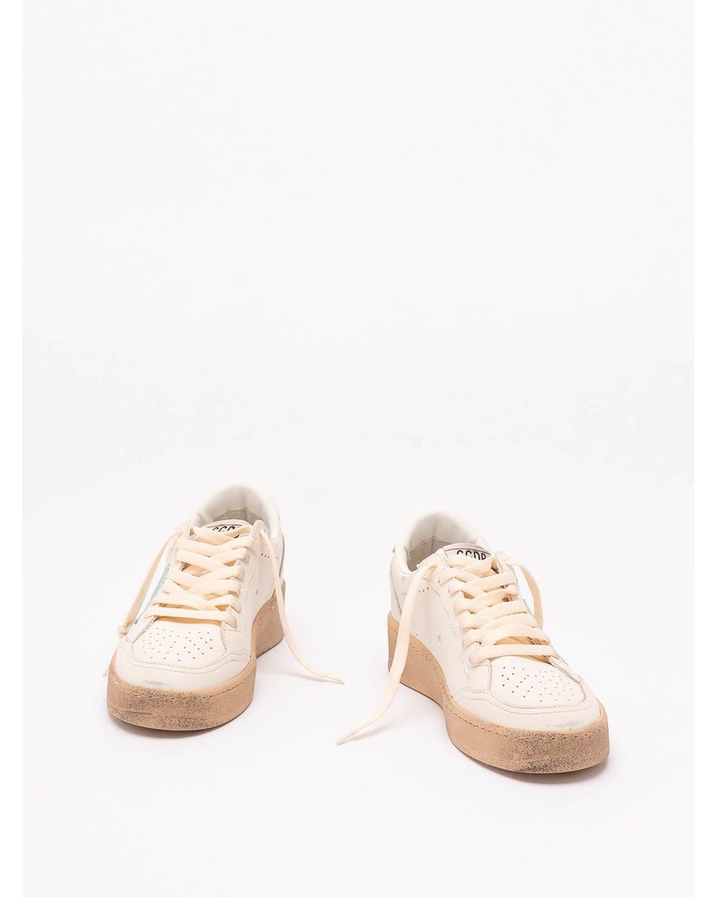 Golden Goose Deluxe Brand White 'Ball Star 2' Sneakers