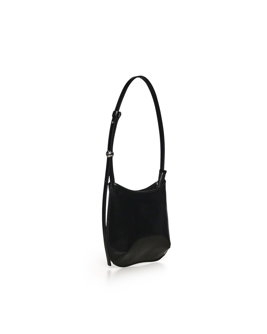 Jacquemus Black Le Petit Bisou Leather Bag