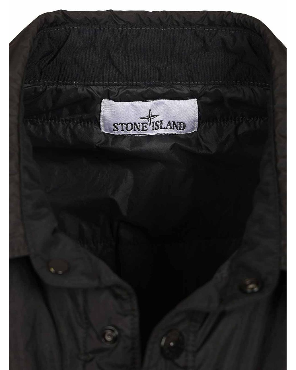 Stone Island Black Jacket for men
