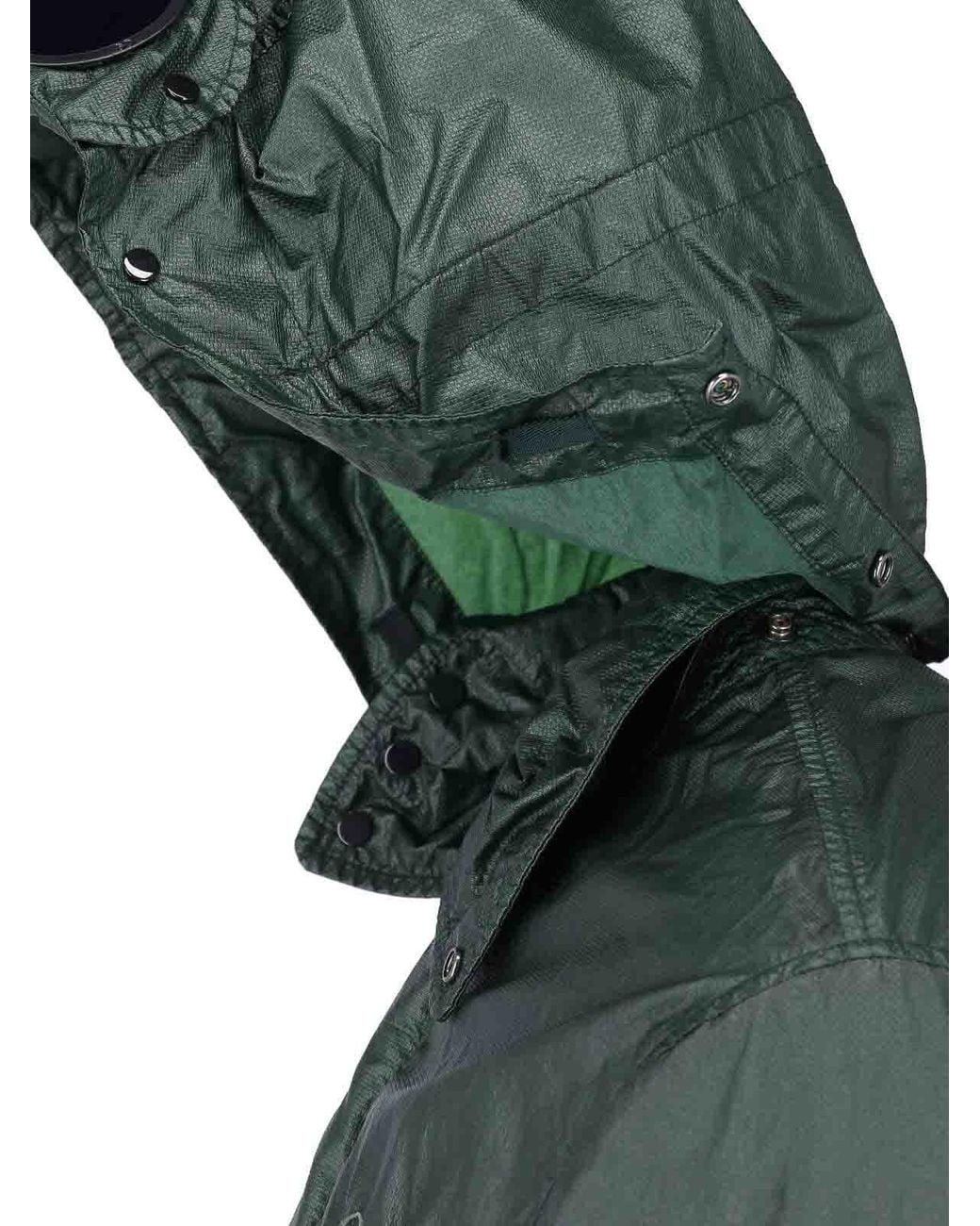 C P Company Green Hooded Jacket for men