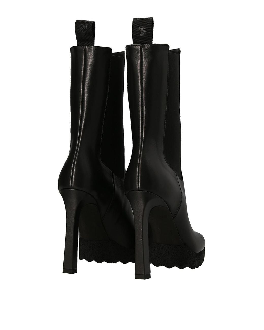 Off-White c/o Virgil Abloh Black Heeled Boots