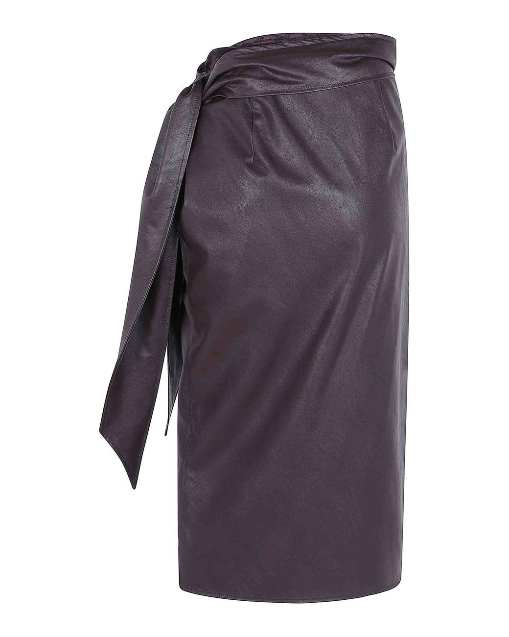 Elisabetta Franchi Purple Long Skirt