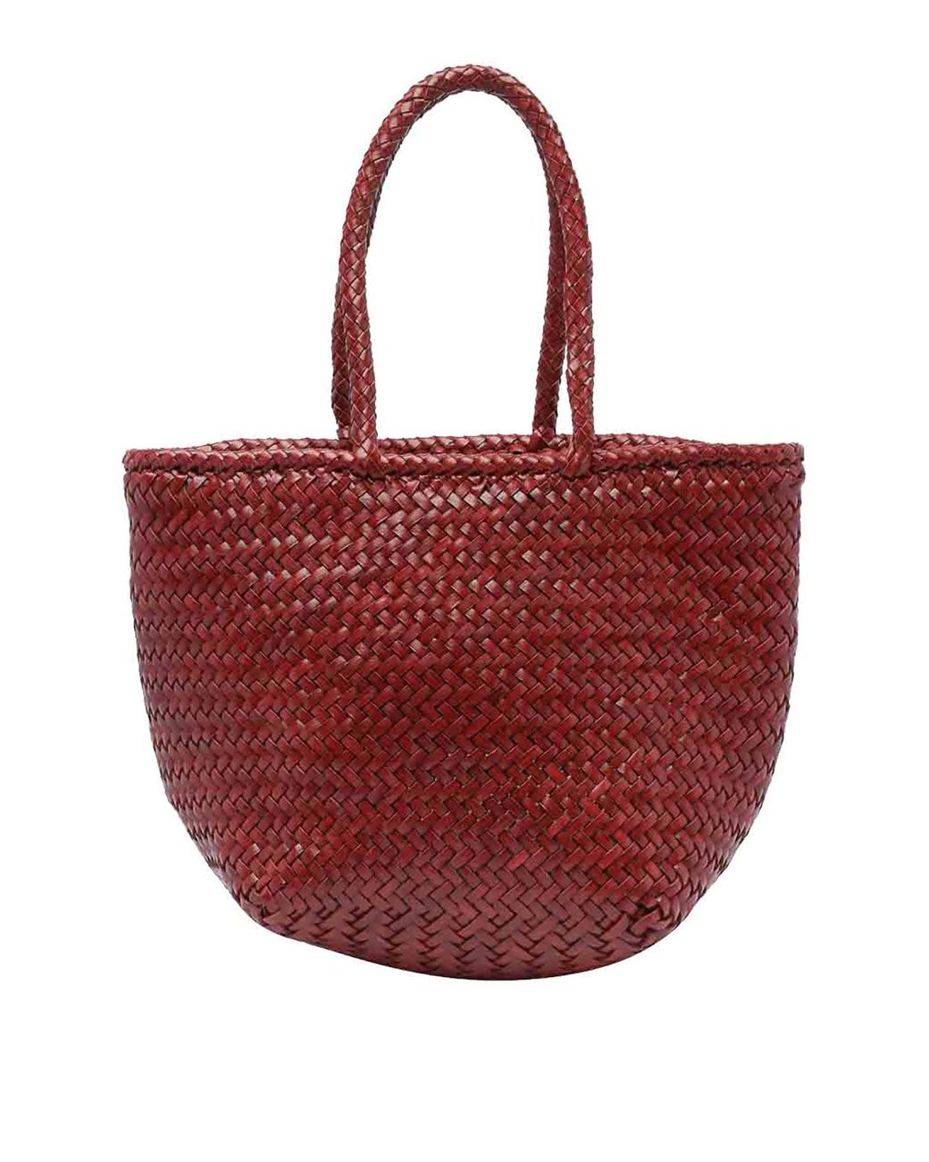 Dragon Diffusion Women's Borsa Grace Basket Small Brown