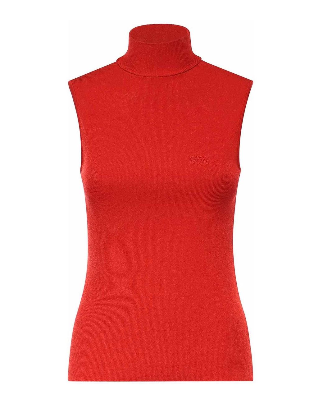 Loewe Red Viscose Blend Top