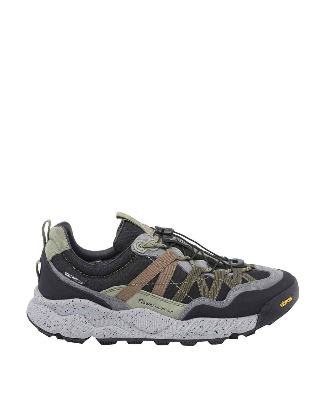 Flower Mountain Gray Iwano 2 Sneakers for men