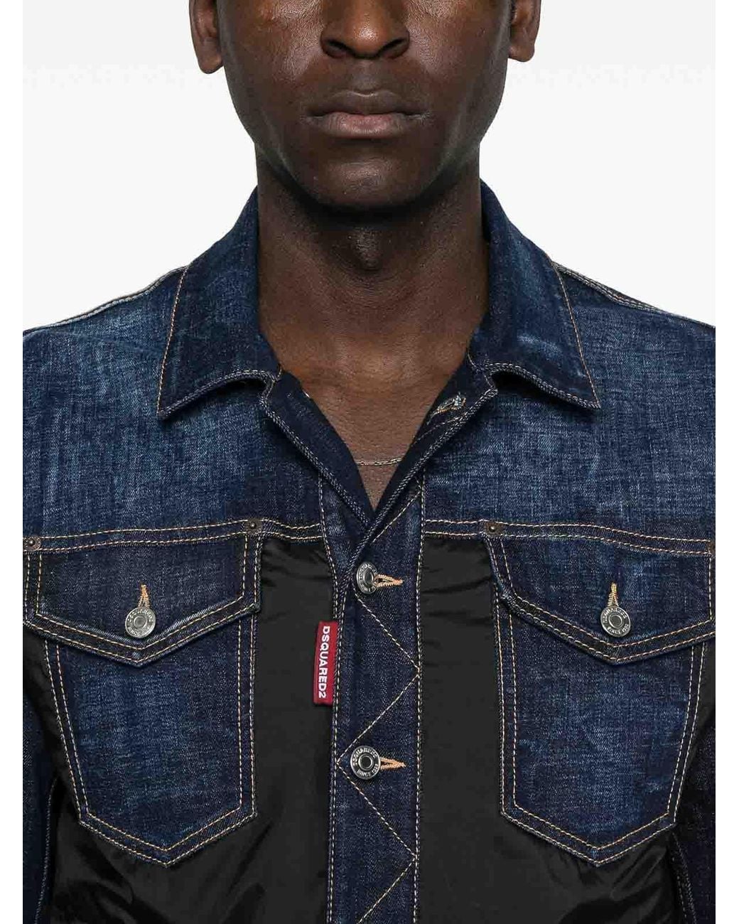 DSquared² Blue Sports Jackets for men