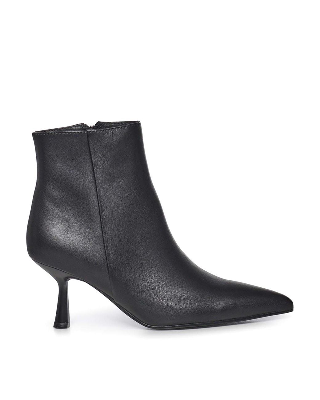 Bibi Lou Black Leather Ankle Boot