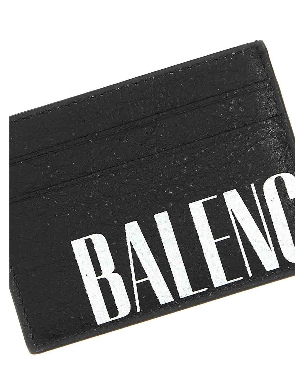 Balenciaga White Card Holder for men