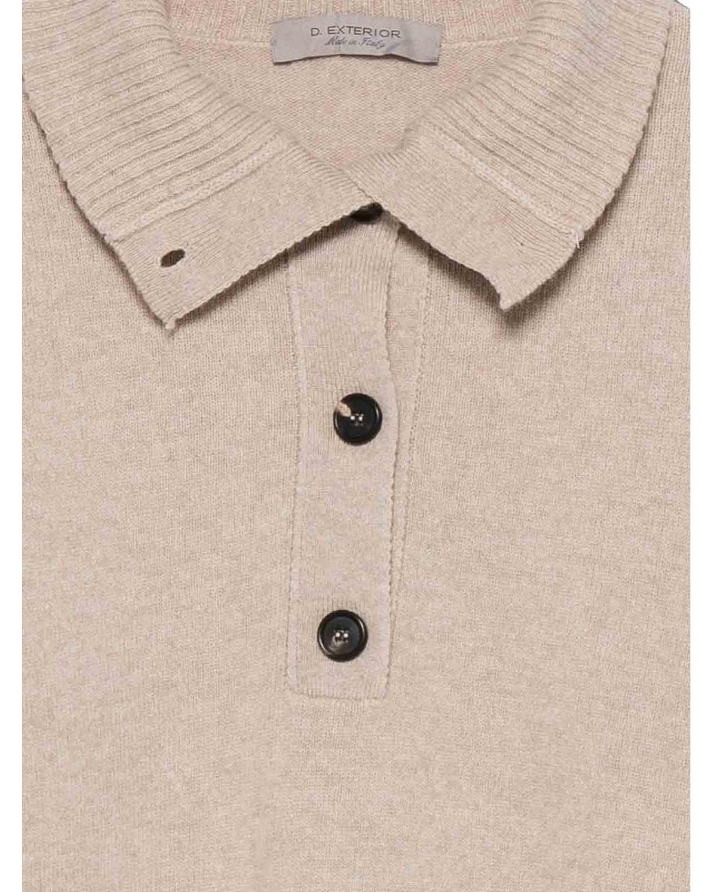 D. EXTERIOR Natural Sweater