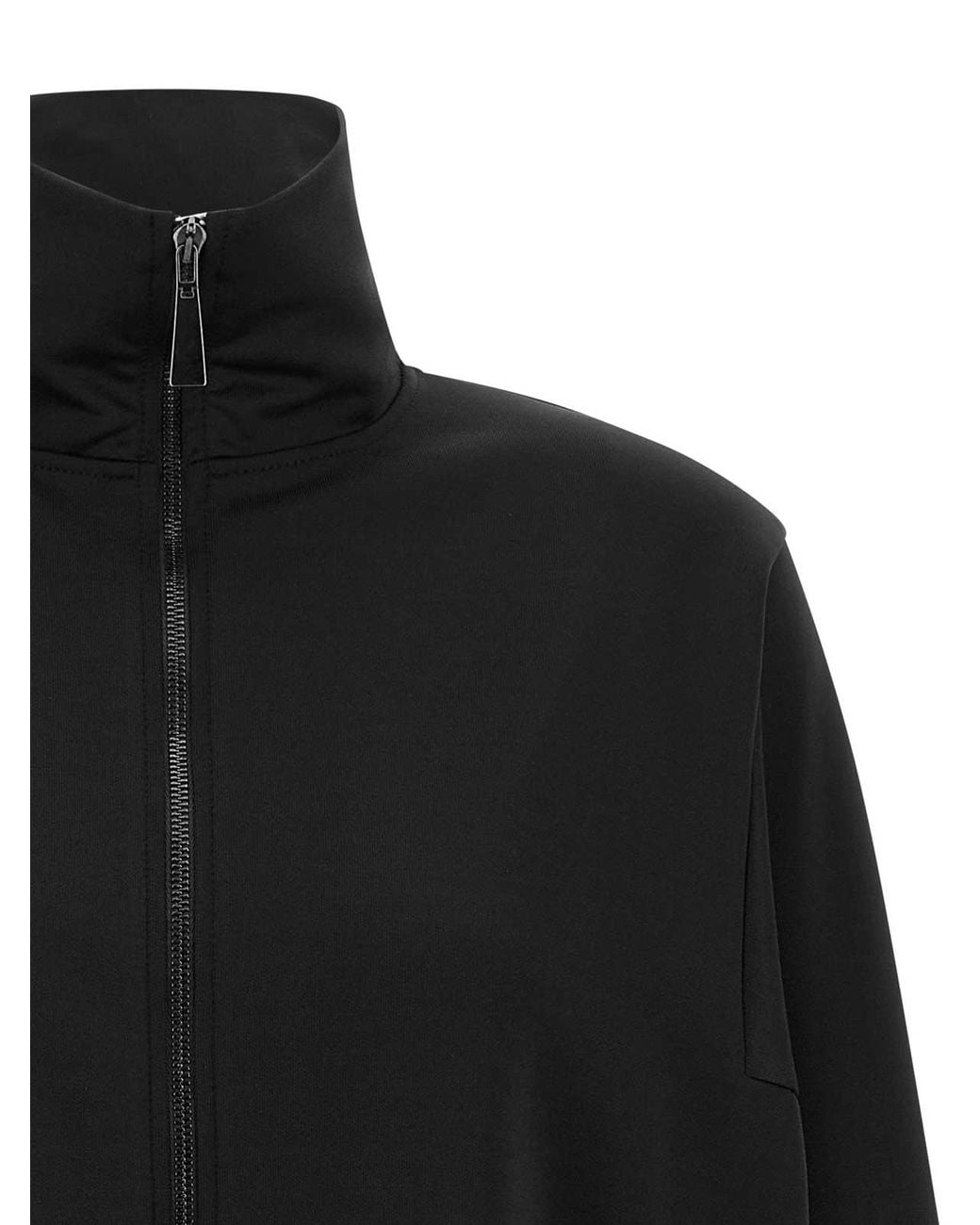 DI.LA3 PARI' Black Zip Sweatshirt