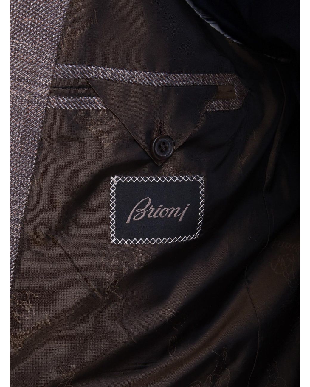 Brioni Brown Blazer for men