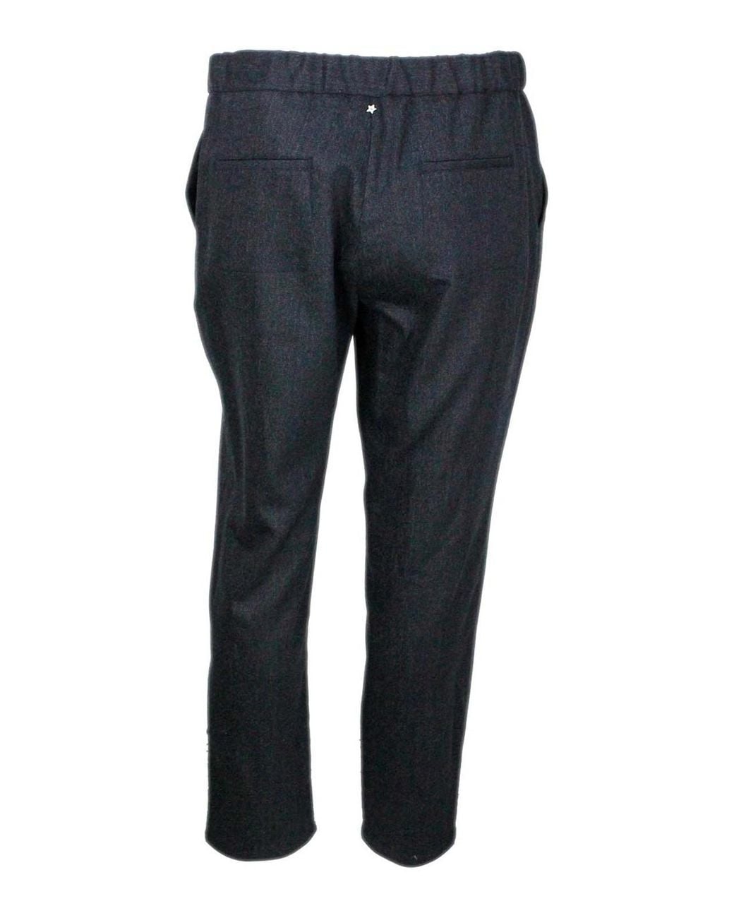 Lorena Antoniazzi Blue Trousers