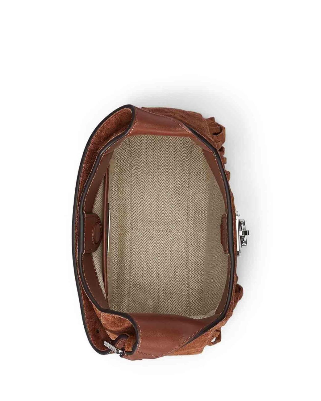 Ralph Lauren Brown Tanner Sm Sh-Shoulder Bag-Small
