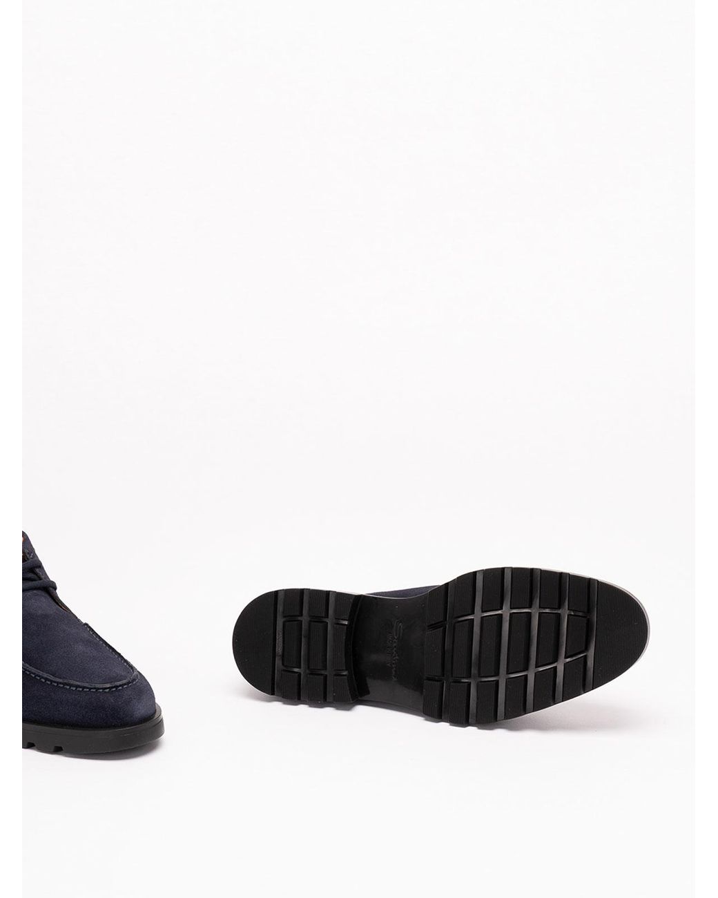 Santoni Blue 'Rock' Lace Up for men